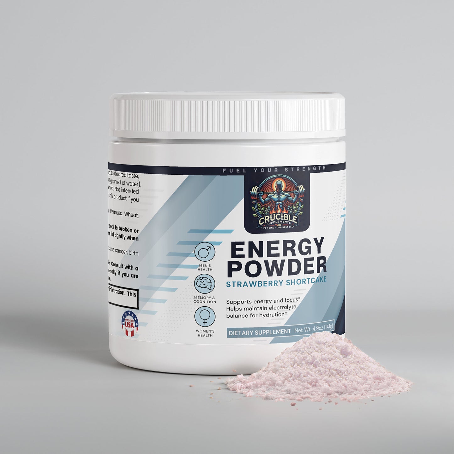 Energy Powder (Strawberry Shortcake)