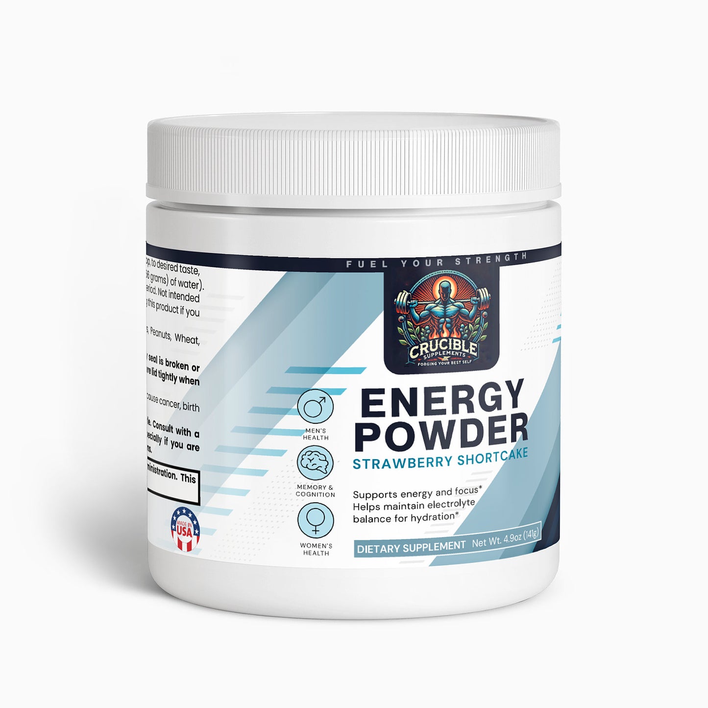 Energy Powder (Strawberry Shortcake)